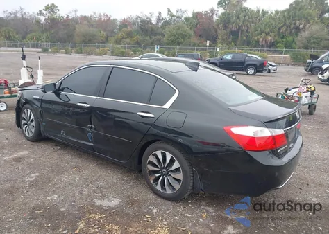 2014 Honda Accord Hybrid Ex-L из США, поврежденный, VIN 1HGCR6F50EA006229